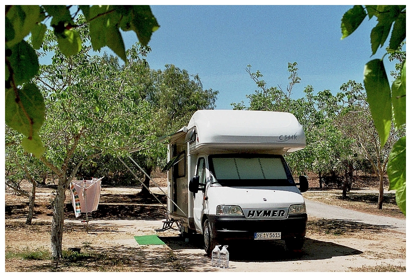 Portugal ganz entspannt - Auf einem Campingplatz im Frühjahr an der Algarve